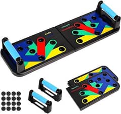 Strength Max Push-up Board|12-in-1 Multi-Functional Push-Up Board