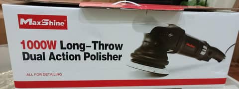 Dual Action polisher { Max Shine}