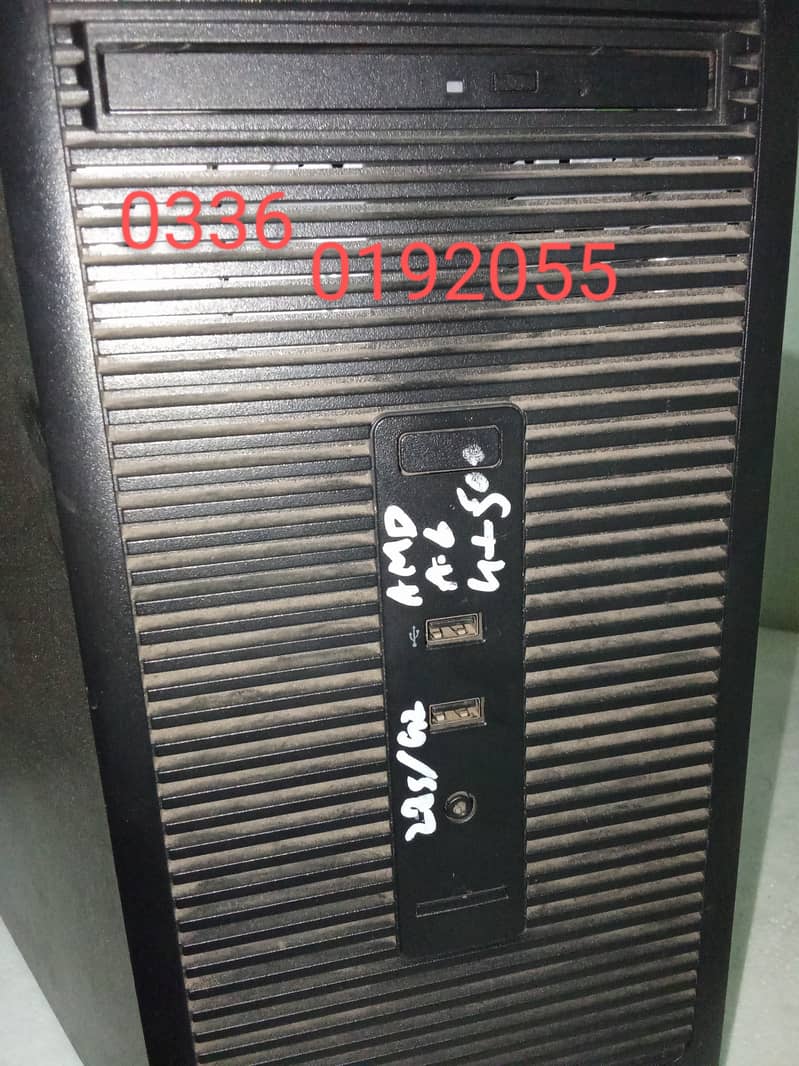 HP A6 CPU Tower pc 0