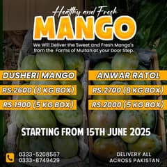  Fresh Multani Mangoes Delivered to Your Doorstep!