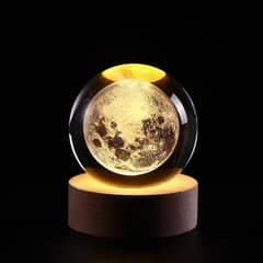 crystal ball lamp in moon and different desgin check warranty