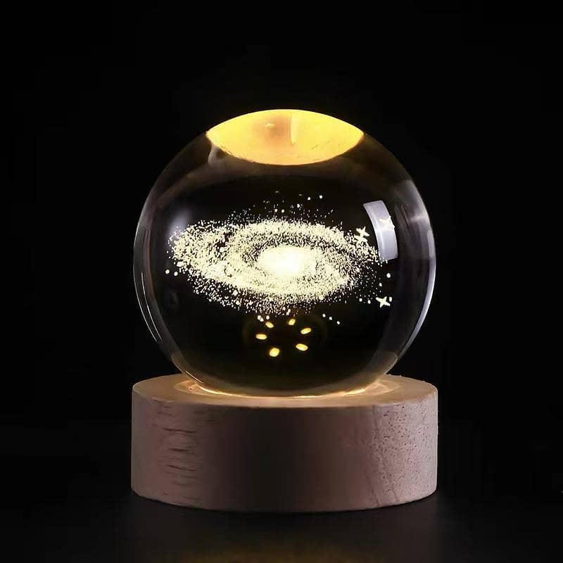 crystal ball lamp in moon and different desgin table lamp 2