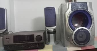 AIWA Sound System / woofers / amplifier