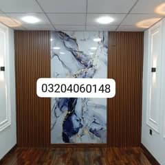 Pvc fabric sheet- Pvc wpc wall panels- 3d wallpaper-2 by 2 Ceiling