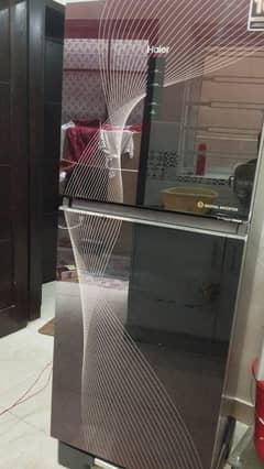 haier medium size fridge brand new