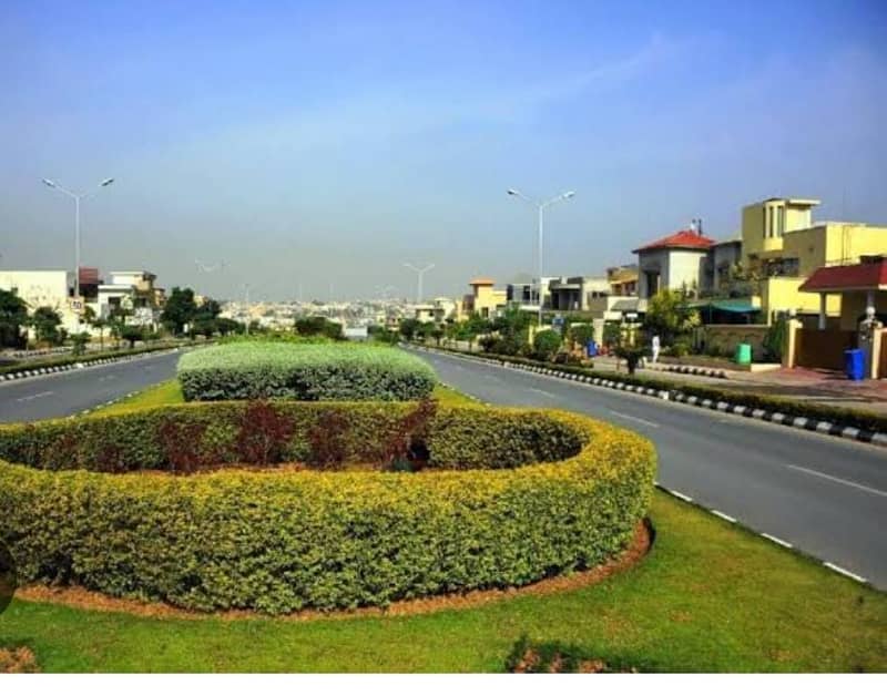 10 Marla Possession Ready To Construct 100% Developed On Ground Plot For Sale Plot In Phase-1 Central Block Bahria Orchard Lahore 7