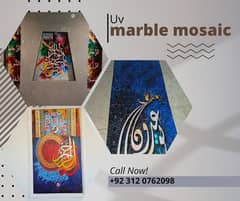 uv mosaic / marble mosaic / mosaic art work / UVmarble mosaic for sal