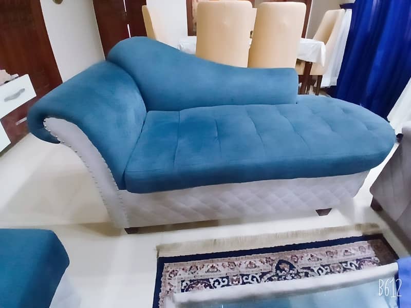 7 Setter L Shaped Sofa Set With Table 3