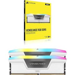 Corsair Vengeance 32gb DDR5 white RGB 5200mhz cl40 icue compatible