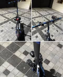 Electric foldable scooty