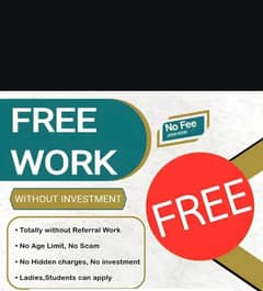 online job without investment without registration