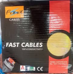 fast company electric cable coil 6mm black