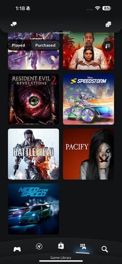 Ps4 and Ps5 games