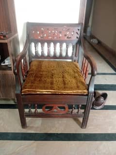 wood sofa