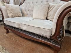 Wooden Sofa Set