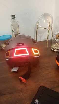 LED cycling helmet