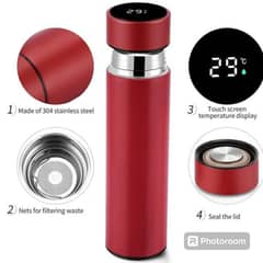 temperature sensitive water bottle