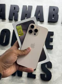 IPHONE 16 PRO MAX 256 GB DESERT TITANIUM PTA APPROVED
