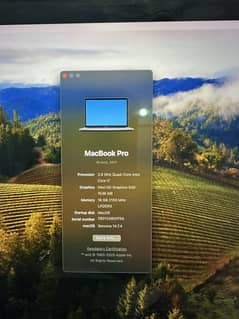 Macbook pro 2017 15 inch 16 512