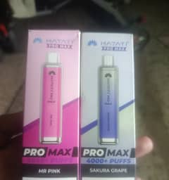 UK imported Hayati pro max 4000 + puffs disposable pod/ vape