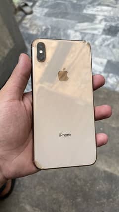 Iphone xs max gold dual pta