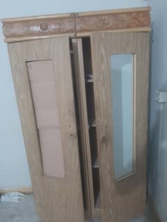 Two door like new wardrobes plus one Divider