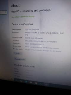 Hp Laptop ProBook 6570b