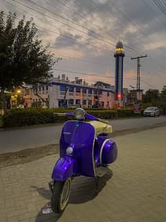 Vespa scooter for rent