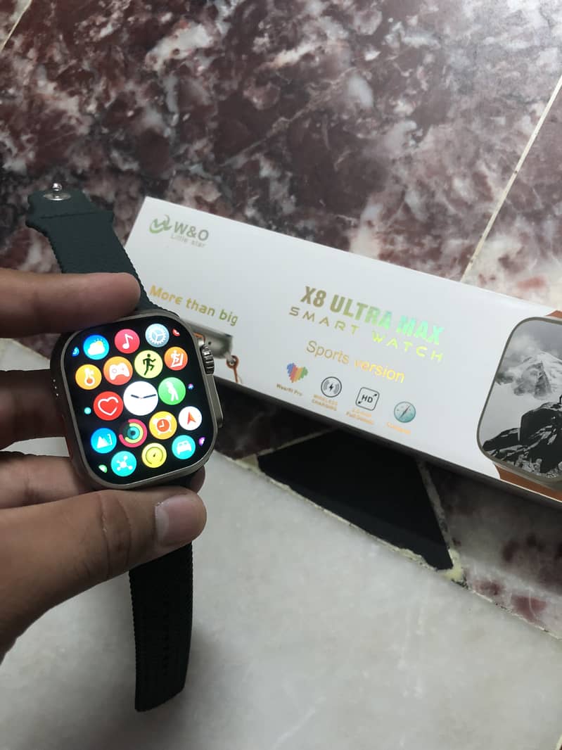 X8 Ultra Max Smart Watch with Bluetooth Calling Feature 2