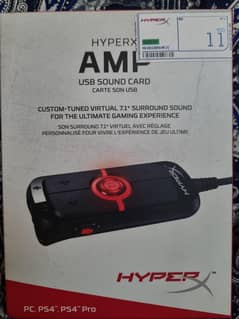 HyperX AMP USB Sound card 7.1