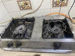 2 burner gas stove