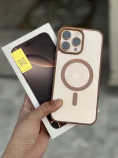 Iphone 16 pro max - PTA Approved - 256 Gb - Desert Titanium