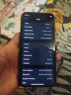 Iphone 12 pro 128 gb non pta