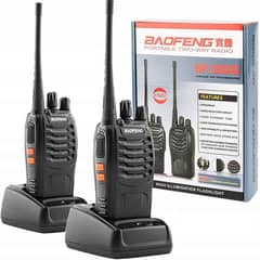 Baofeng 888s walkie talkie wireless radio avialable cod 1pc