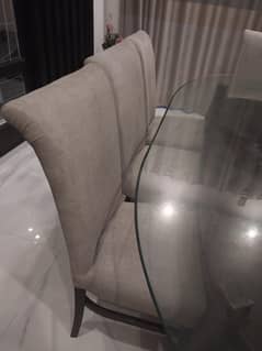 dinning table with 8 chairs