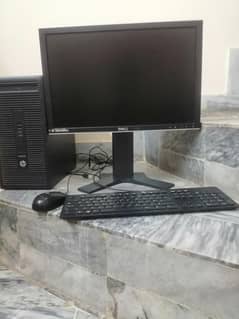 budget gaming pc with monitor, keyboard and mouse