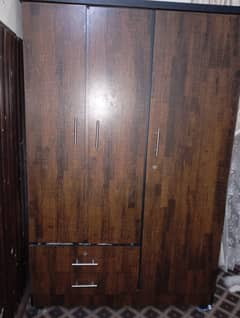 wooden wadrobe