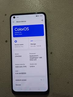 Oppo f21pro 4g