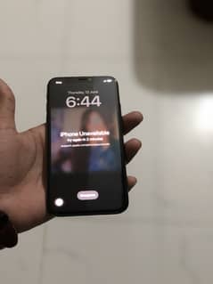 Iphone X 256gb official PTA Approved