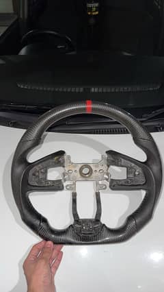 Civic x carbon fibre steering wheel