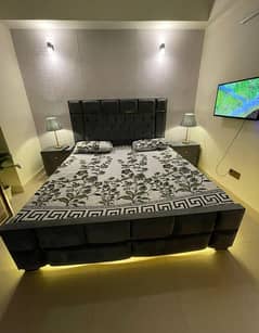 daily basis weekly basis one bad fully furnished luxury apertment available for rent gulbreg greens islamabad
