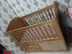 baby cot wooden cot