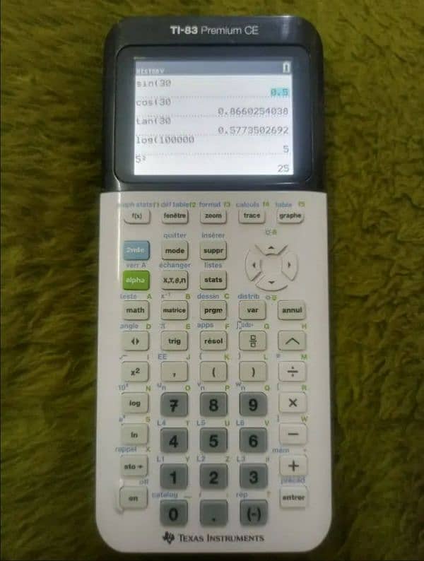 TI-83 Premium CE Graphic Scientific Calculator Texas Instrument 3