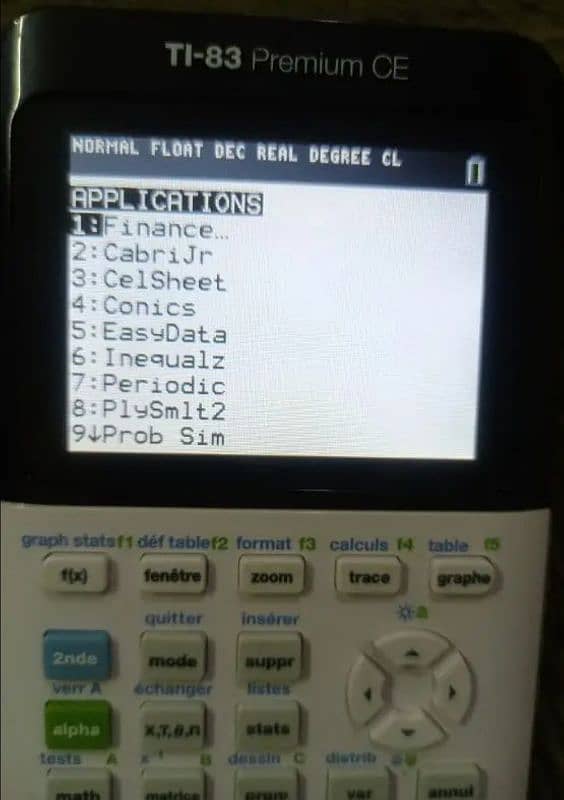 TI-83 Premium CE Graphic Scientific Calculator Texas Instrument 15