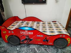 Car Shape Kids Bed With Matress
