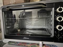 Electric oven for baking