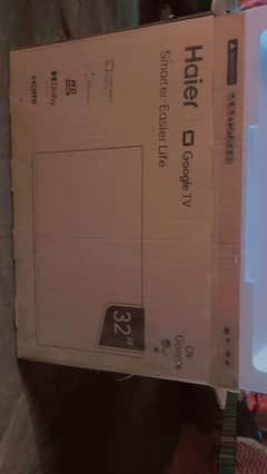 Haier 32 HD Ready smart LED google tv