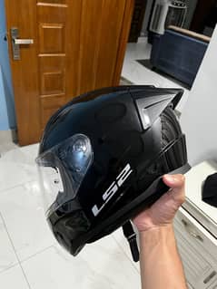 LS2 Rapid Helmet with additional spoiler- Large
