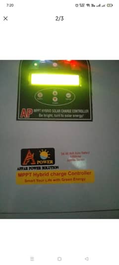 MPPT Hybrid Solar Charger Controller 100 Amp.