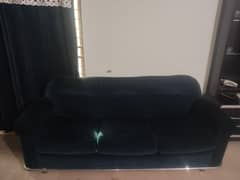 Emerald Green velvet sofa set